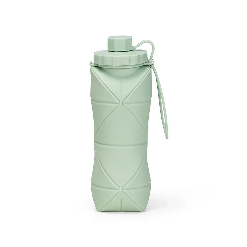 Garrafa Dobrável Silicone 600ml