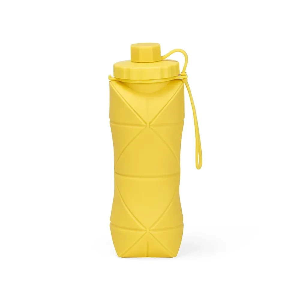 Garrafa Dobrável Silicone 600ml