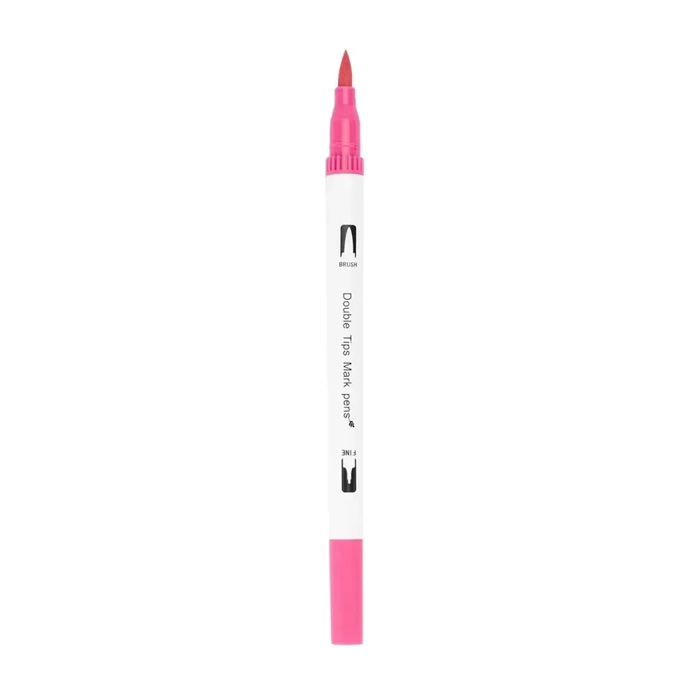 Kit Canetinhas Ponta Dupla 100 Cores