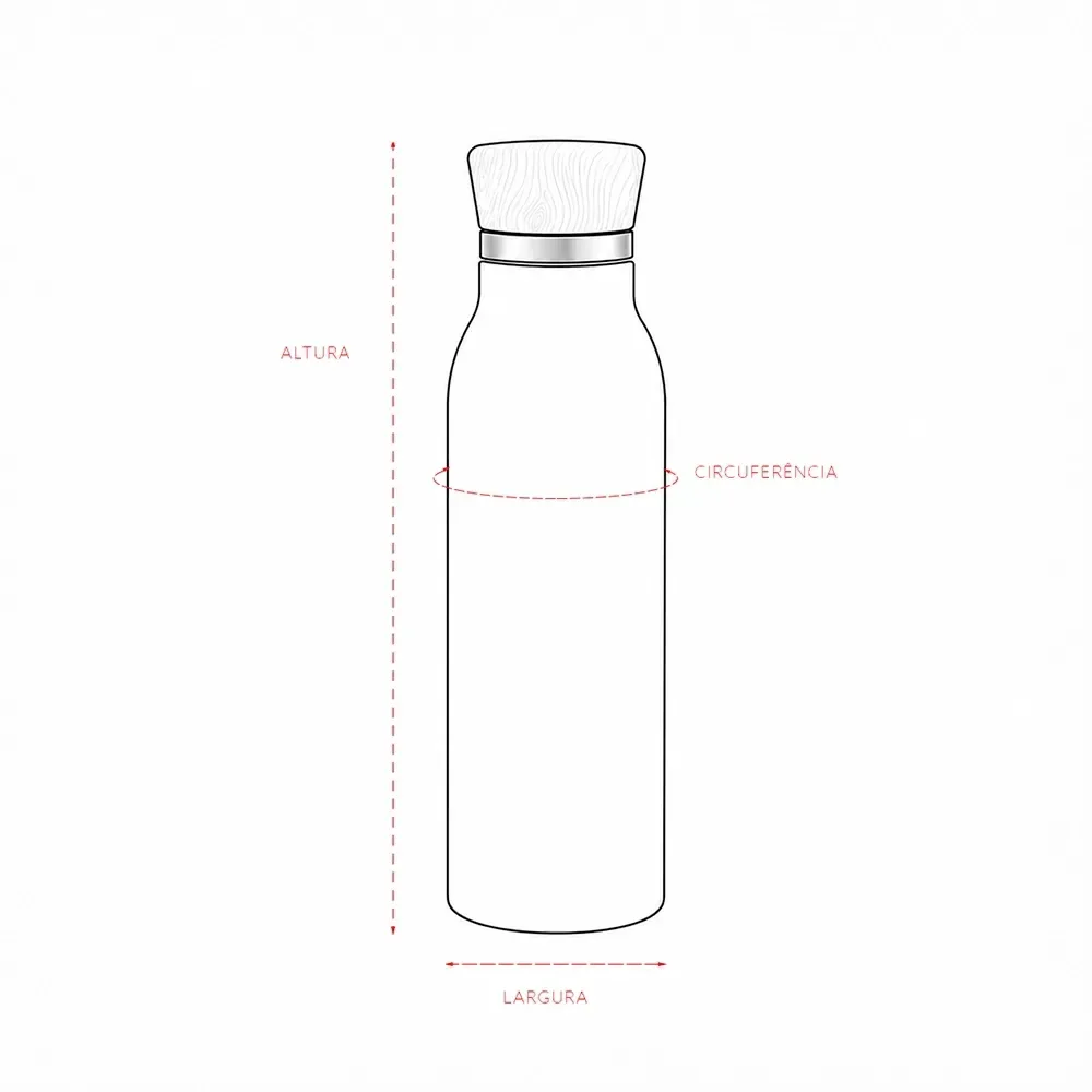 Garrafa Térmica 600ml