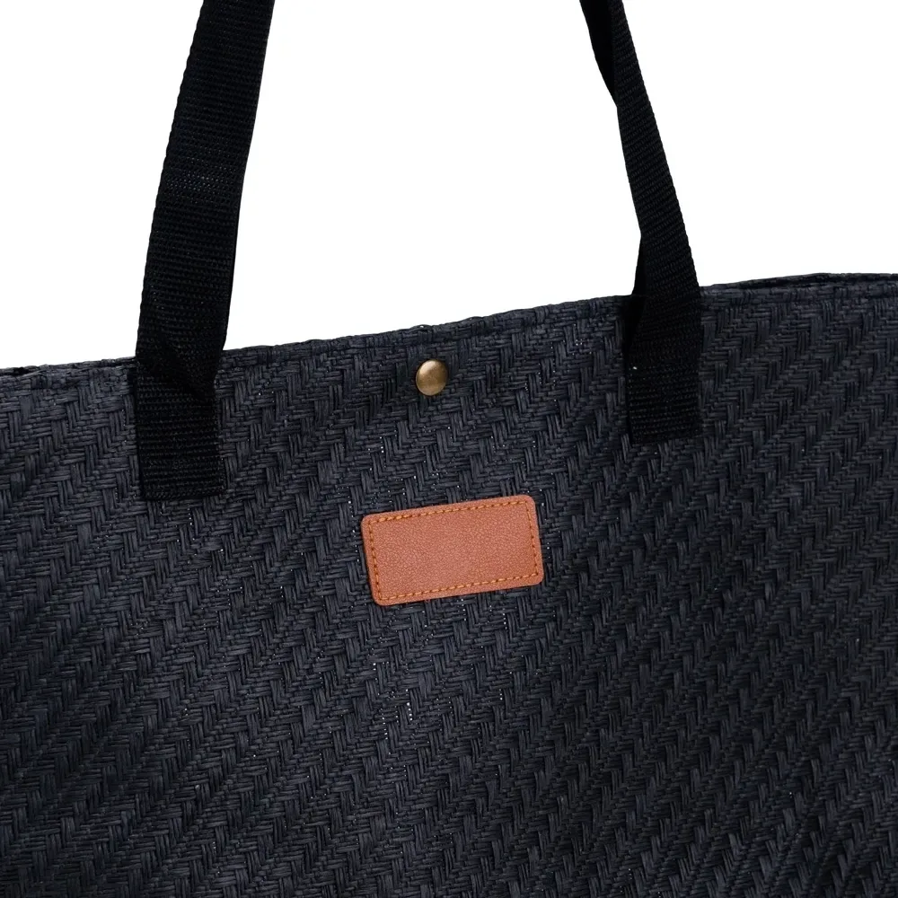 Bolsa Palha Trançada