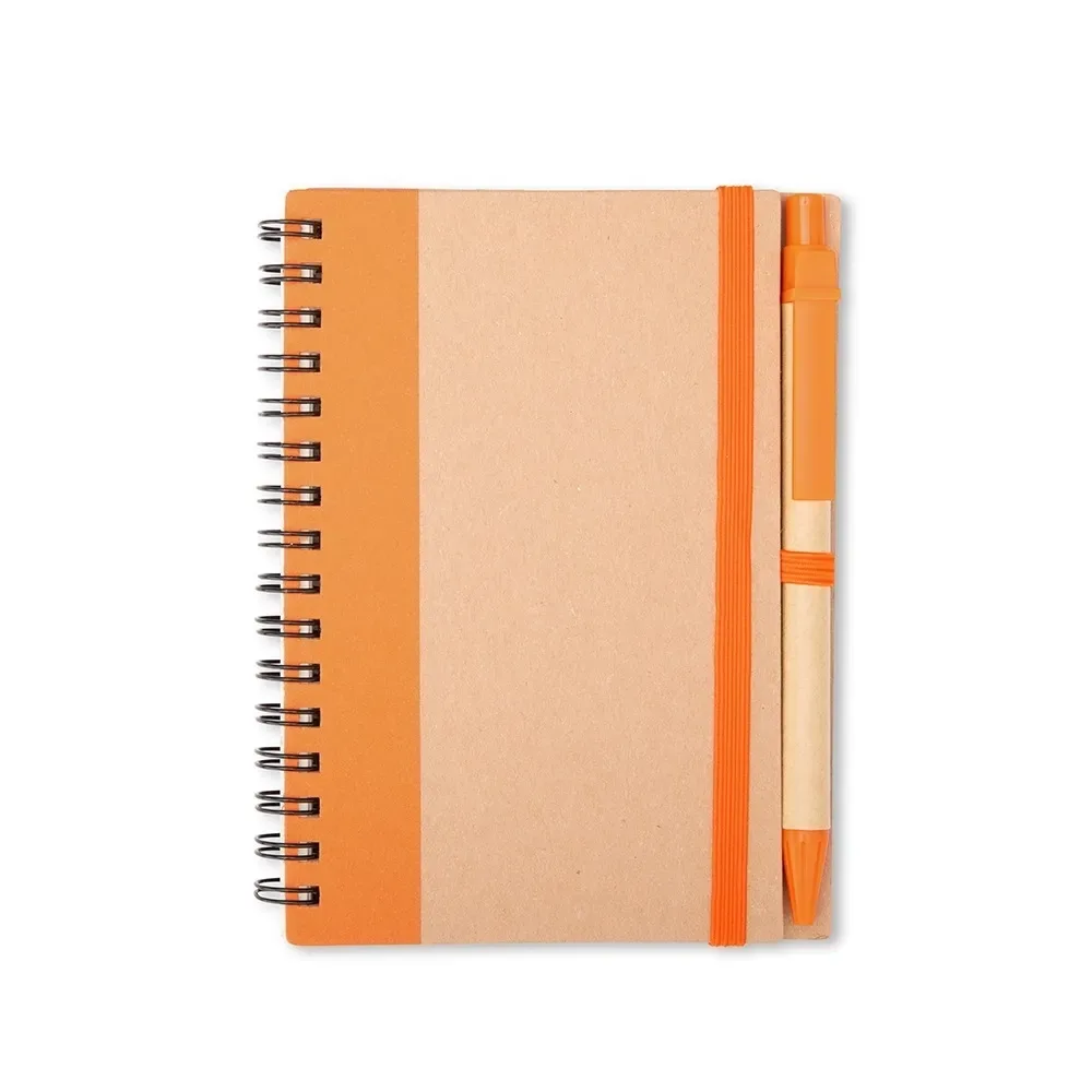 Caderno Ecológico com Caneta