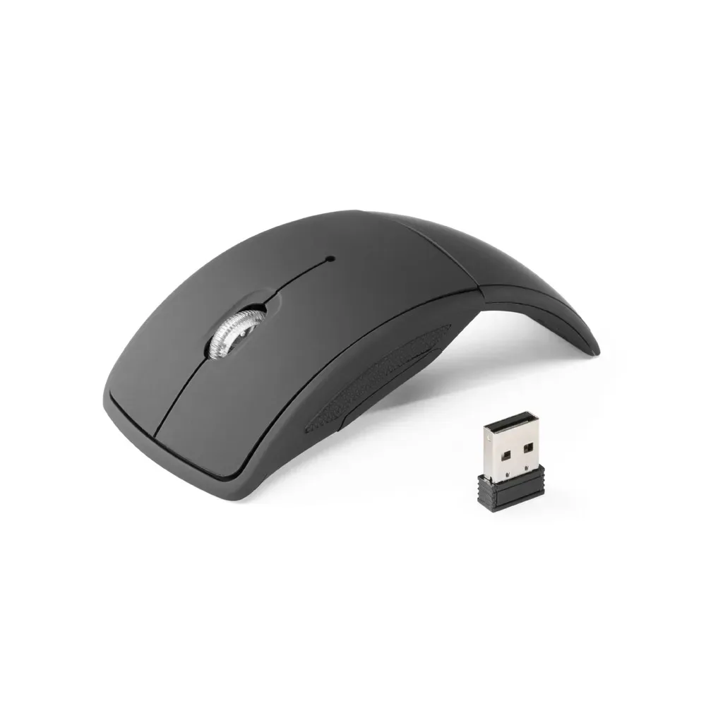 ALENCAR. Mouse wireless dobrável 2 4G. em ABS