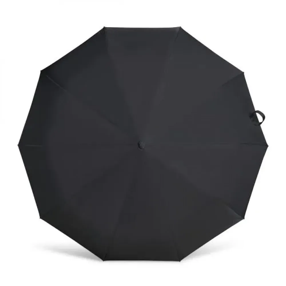 GUARDA-CHUVA AUTOMÁTICO NYLON - PRETO - 98CM