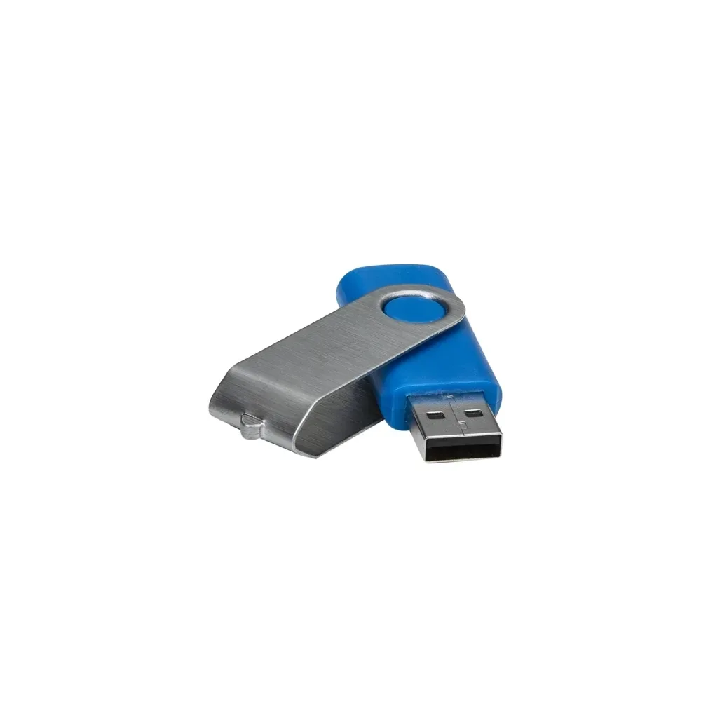 Pen Drive Giratório Metálico 4GB