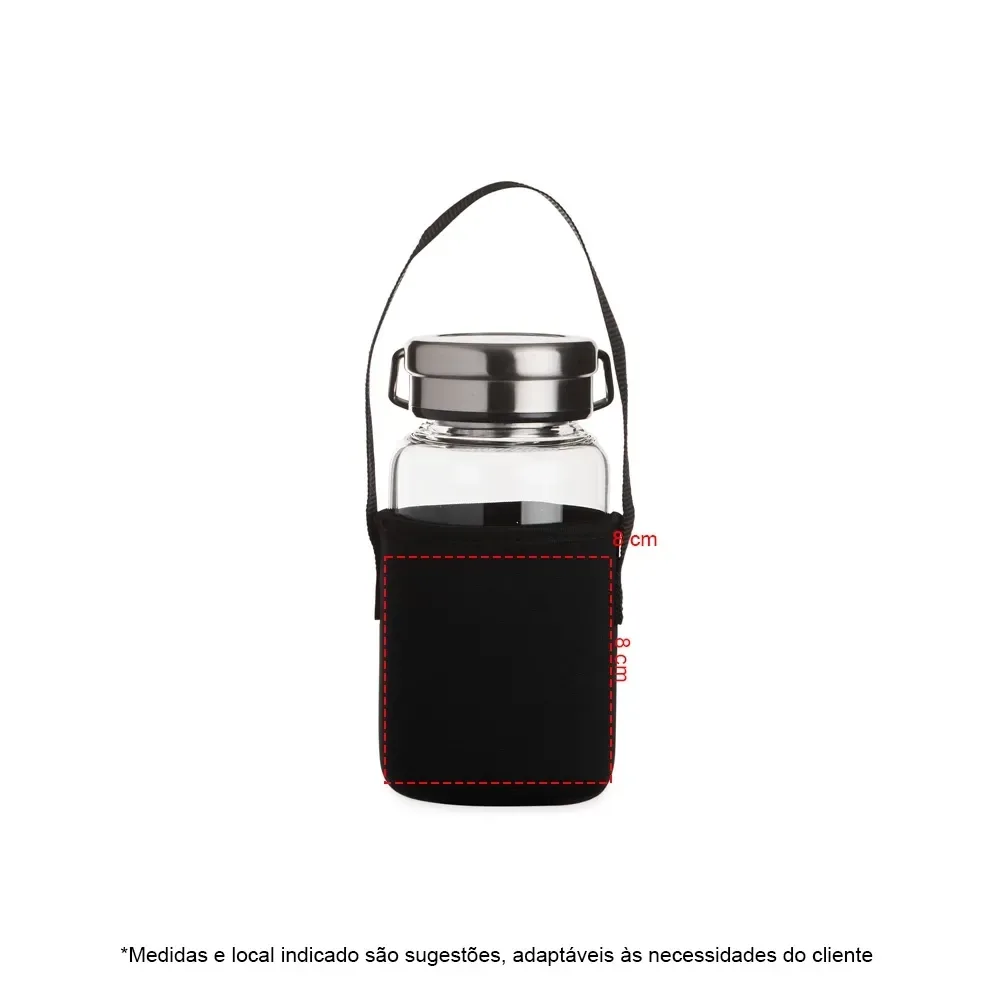 Garrafa de Vidro 650ml