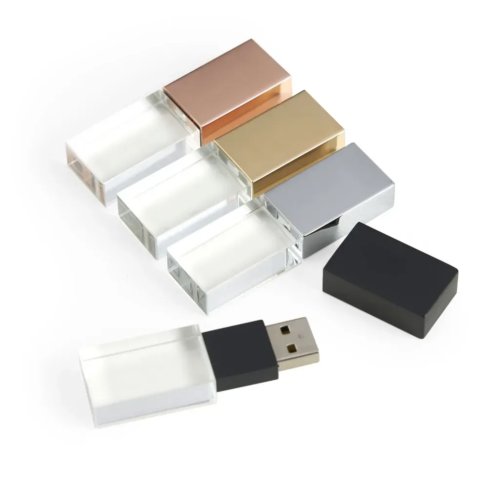 Pen Drive Vidro 4GB