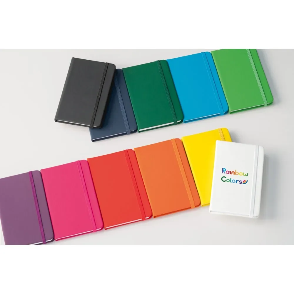 MEYER. Caderno de bolso em c.sintético com páginas lisas
