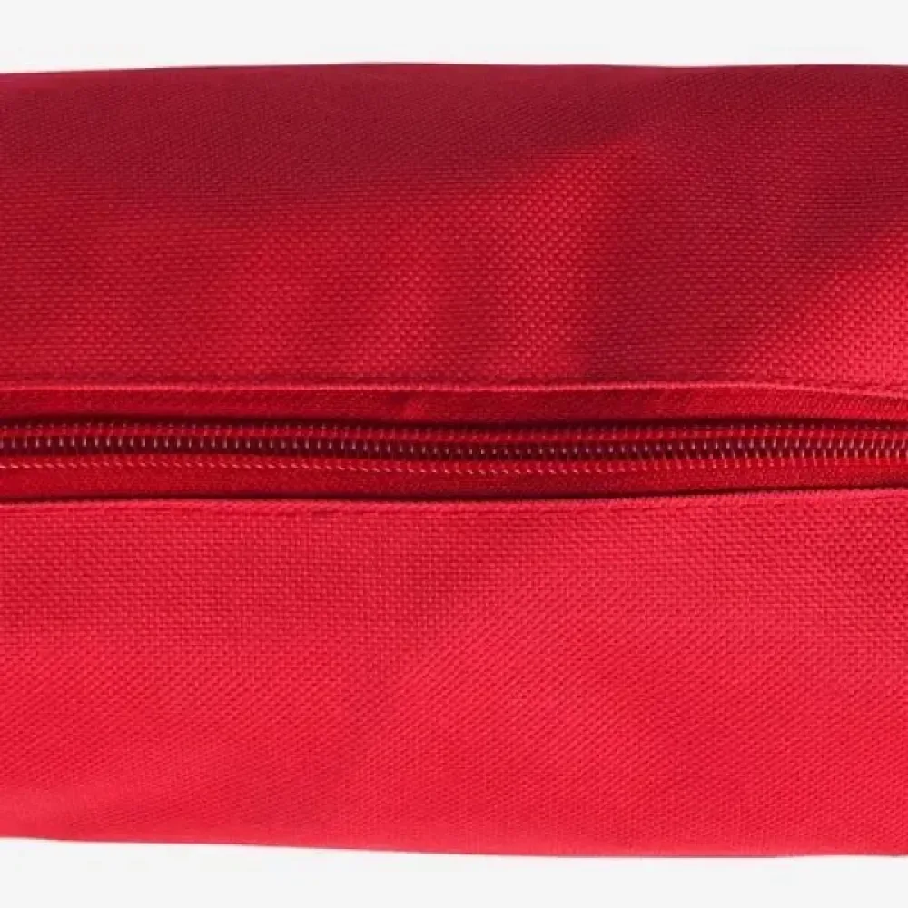 NECESSAIRE EM NYLON 600 COM ALÇA - VERMELHA
