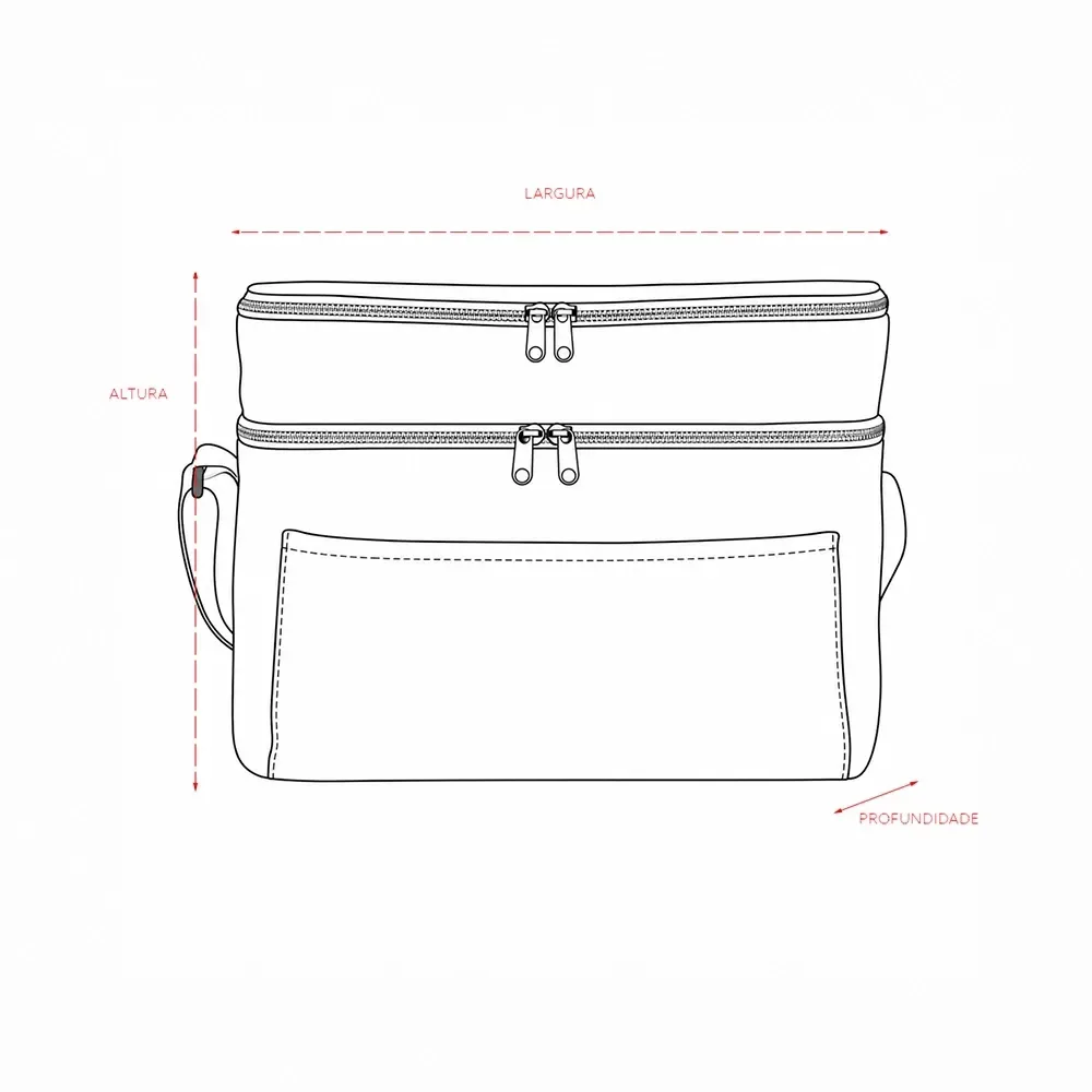 Bolsa Térmica Dupla 14 Litros