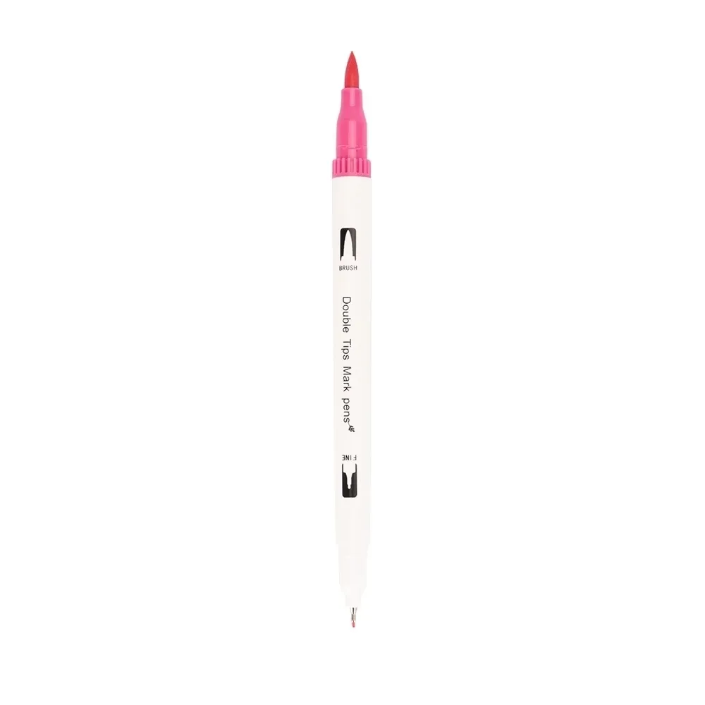 Kit Canetinhas Ponta Dupla 100 Cores