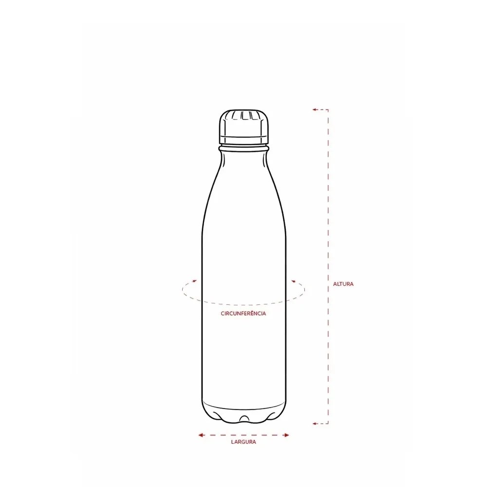 Garrafa Alumínio 750ml