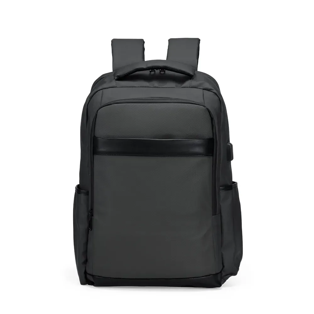 Mochila Couro Sintético USB 26L