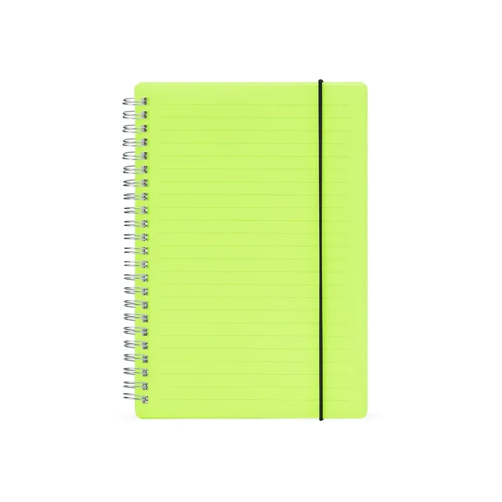 Caderno A5 Plástico