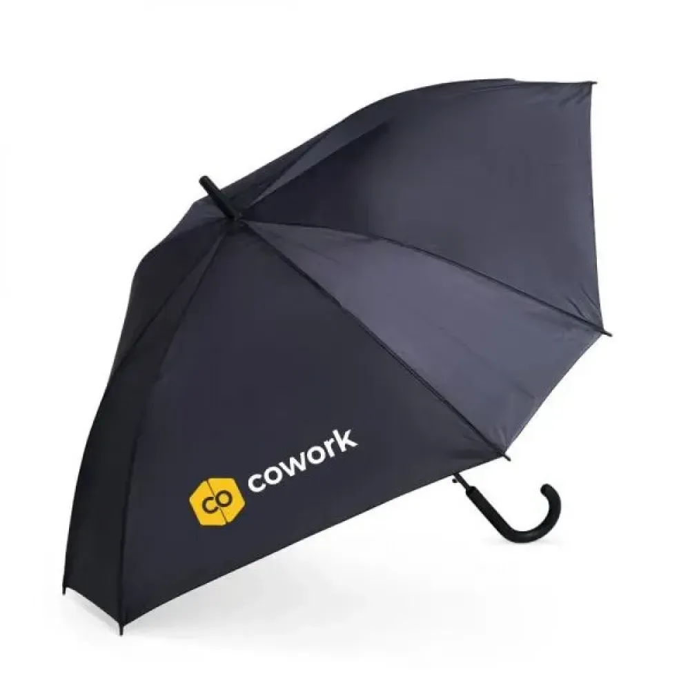 GUARDA CHUVA QUADRADO PRETO - 92 CM
