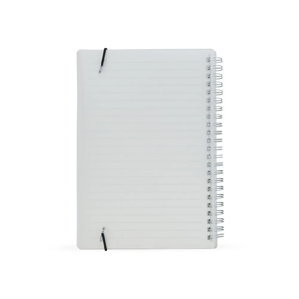 Caderno A5 Plástico