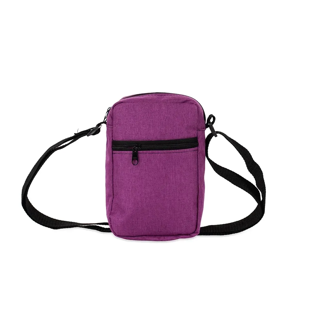 Bolsa de Ombro Poliéster PVC Mescla