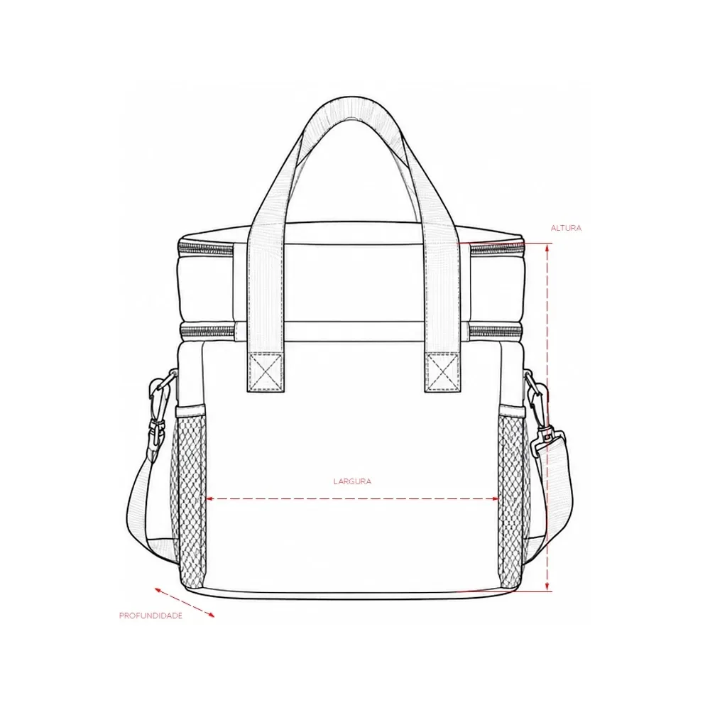 Bolsa Térmica Dupla 16 Litros