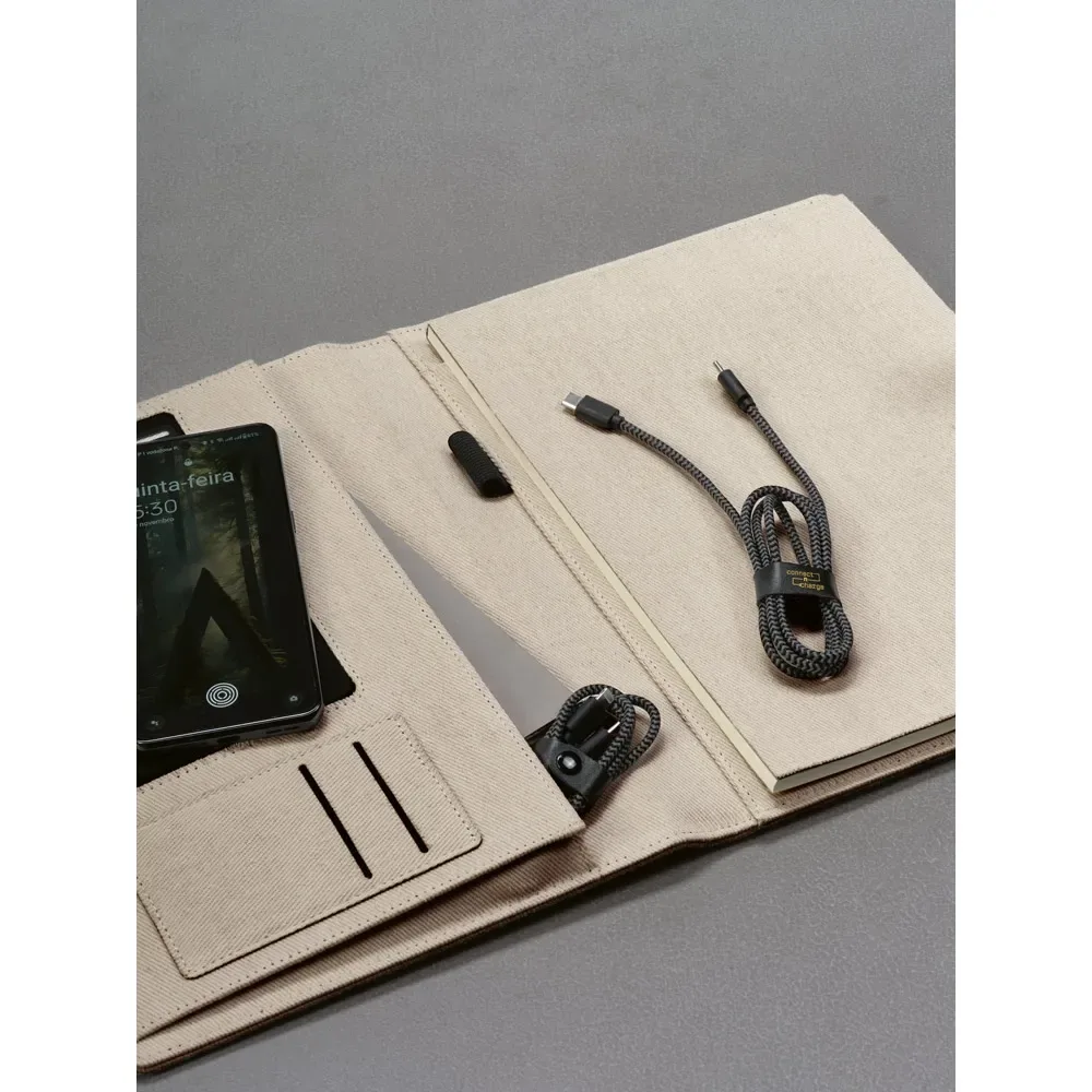 YONATH. Cabo USB-C de carregamento rápido em PET 100% reciclado