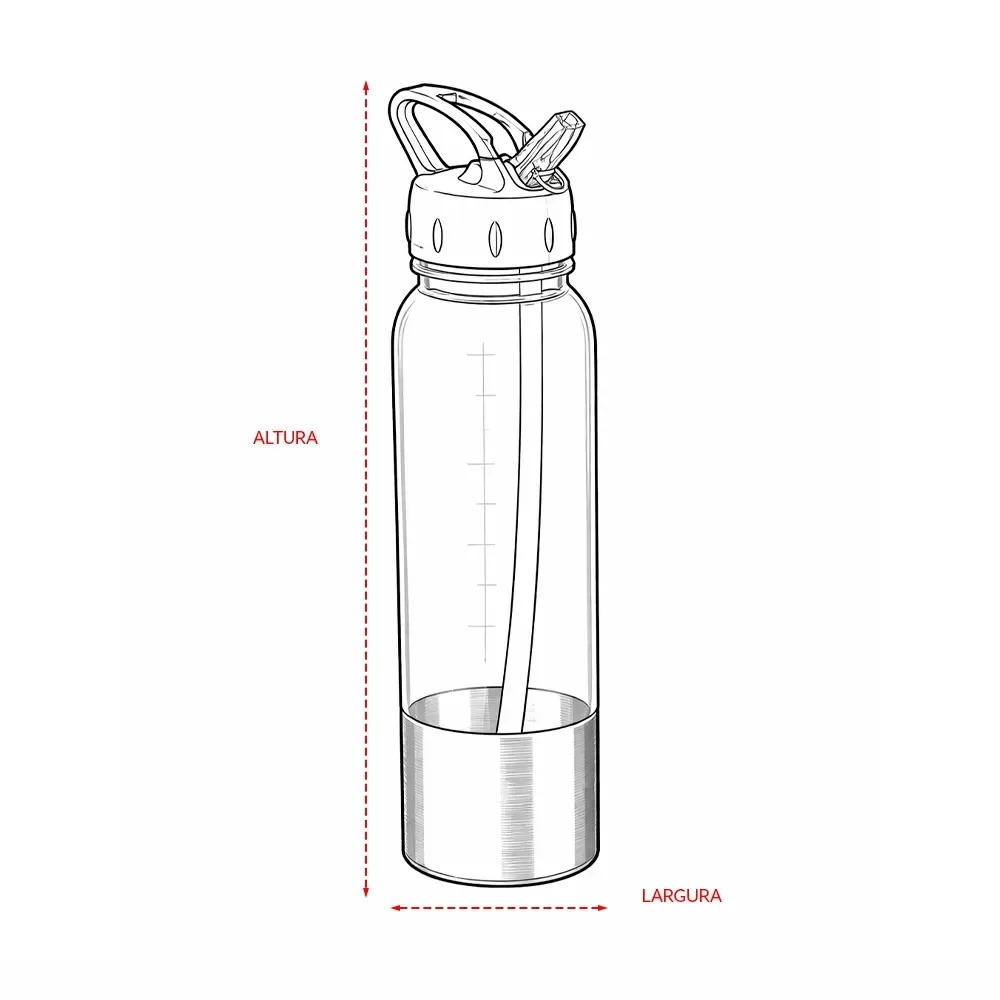 Squeeze Plástico 750ml