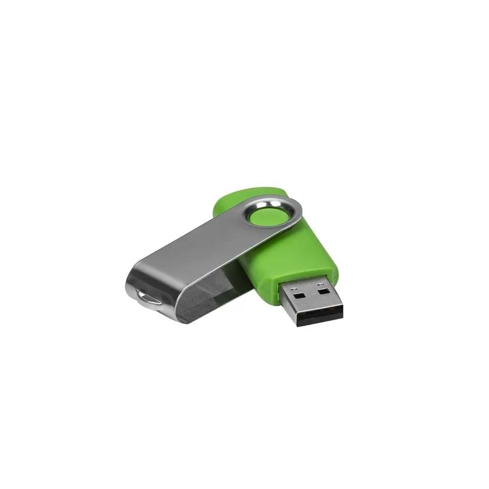 Pen Drive Giratório Metálico 4GB