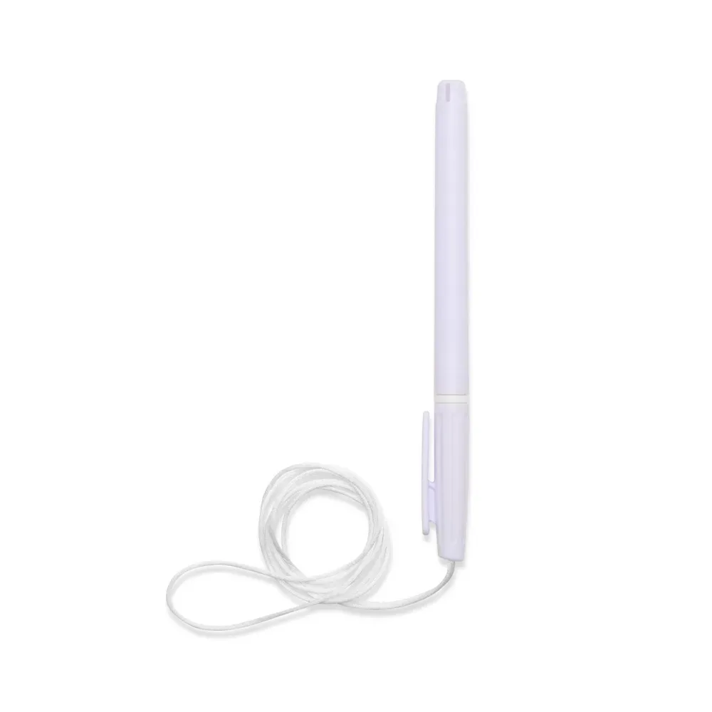 Caneta Plástica Com Cordão