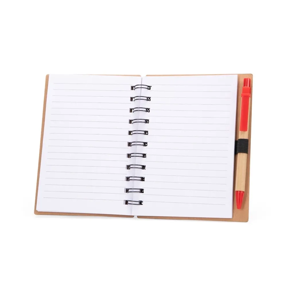 Caderno Ecológico com Caneta