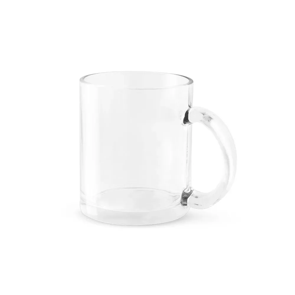 CARMO. Caneca em vidro para sublimação 350 mL
