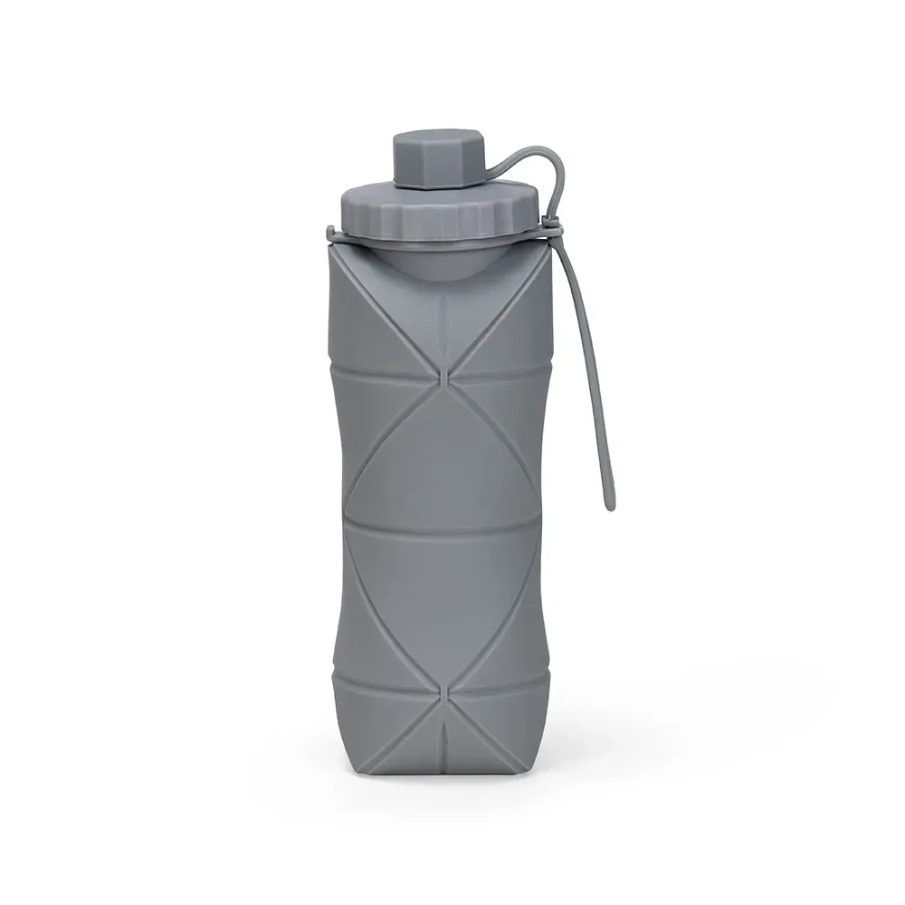 Garrafa Dobrável Silicone 600ml