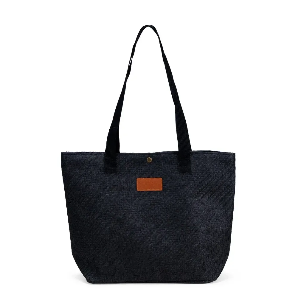 Bolsa Palha Trançada