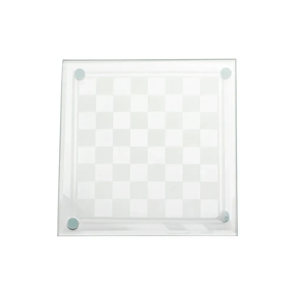 Jogo de Xadrez de Vidro