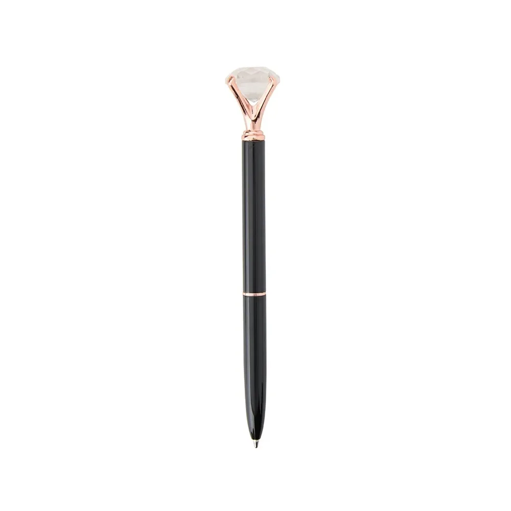 Caneta Metal Diamante