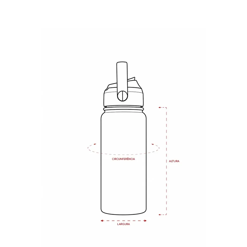 Garrafa Térmica 600ml