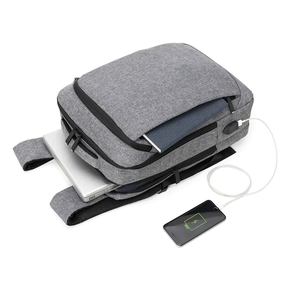 Mochila Pasta para Notebook em Poliéster 600D