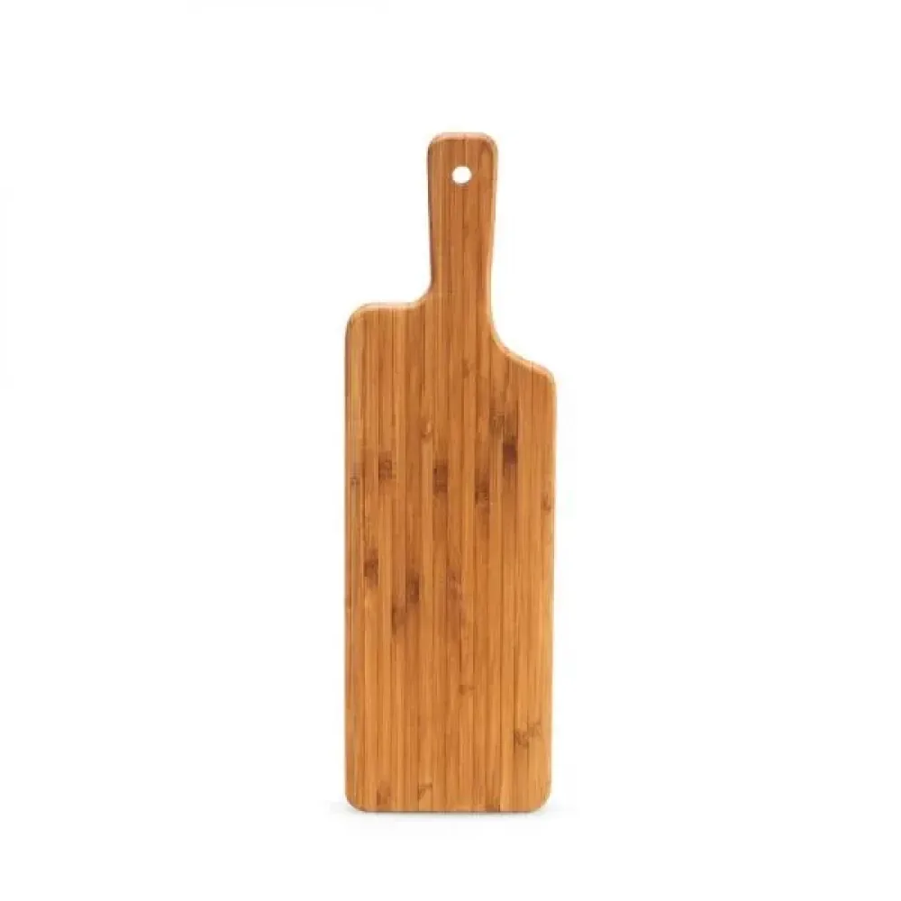 TABUA EM BAMBU COM PEGADOR - 39X12X1,5 CM