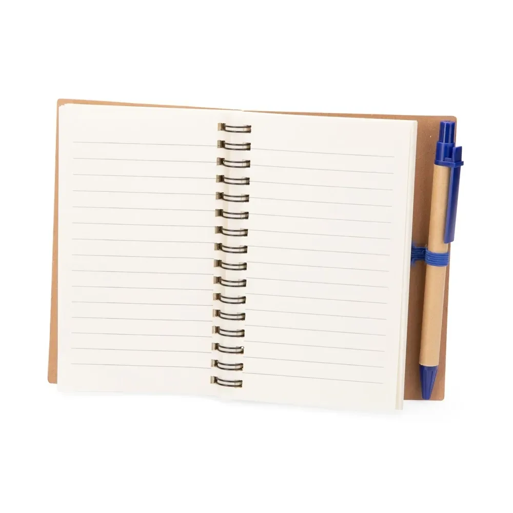 Caderno Ecológico com Caneta