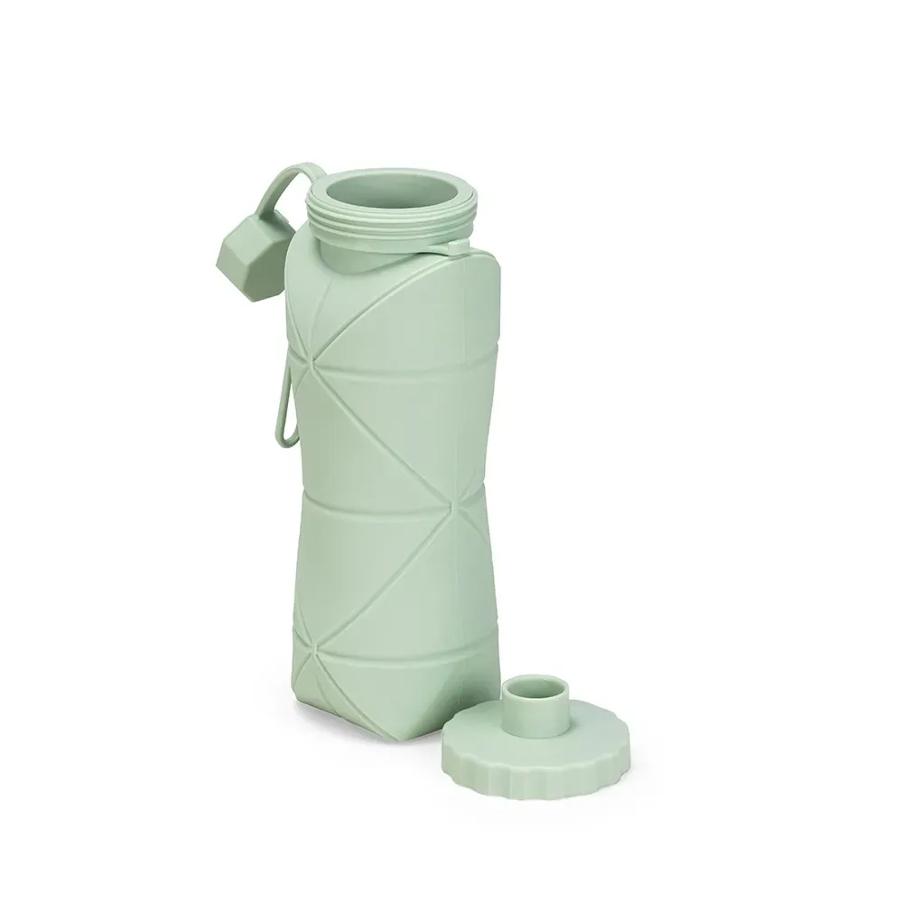 Garrafa Dobrável Silicone 600ml