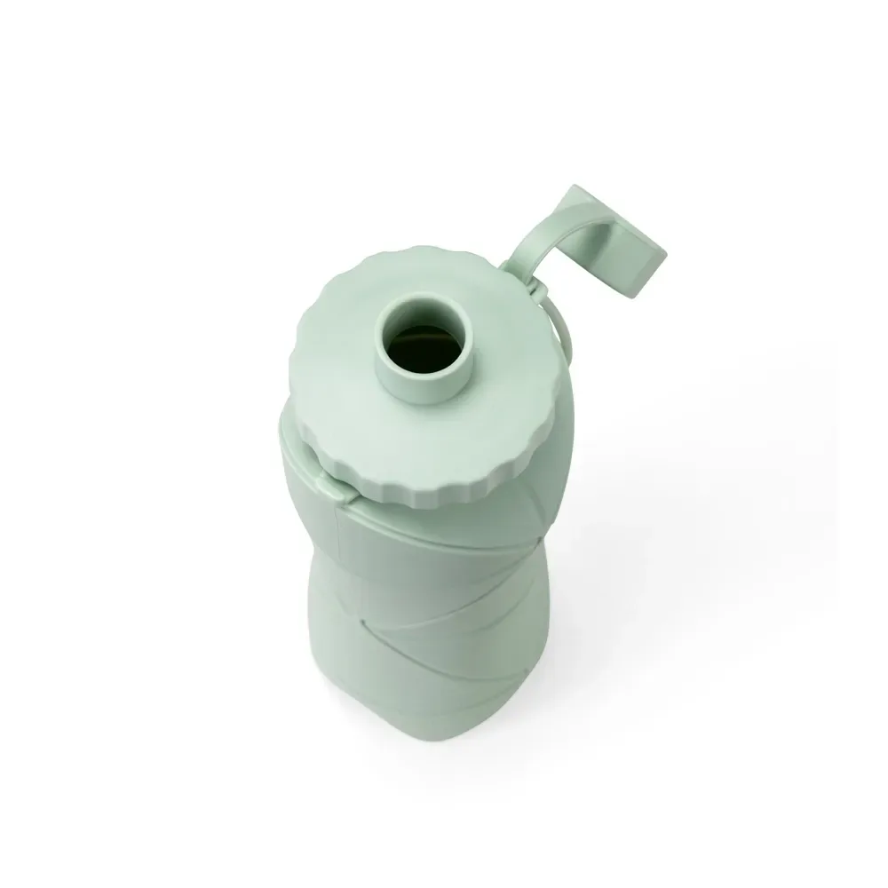 Garrafa Dobrável Silicone 600ml