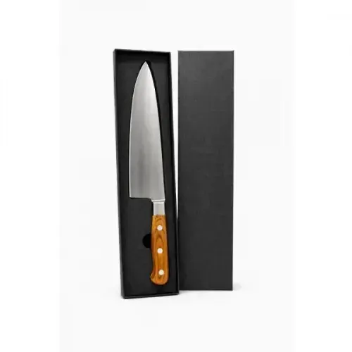 FACA PREMIUM EM MADEIRA / INOX