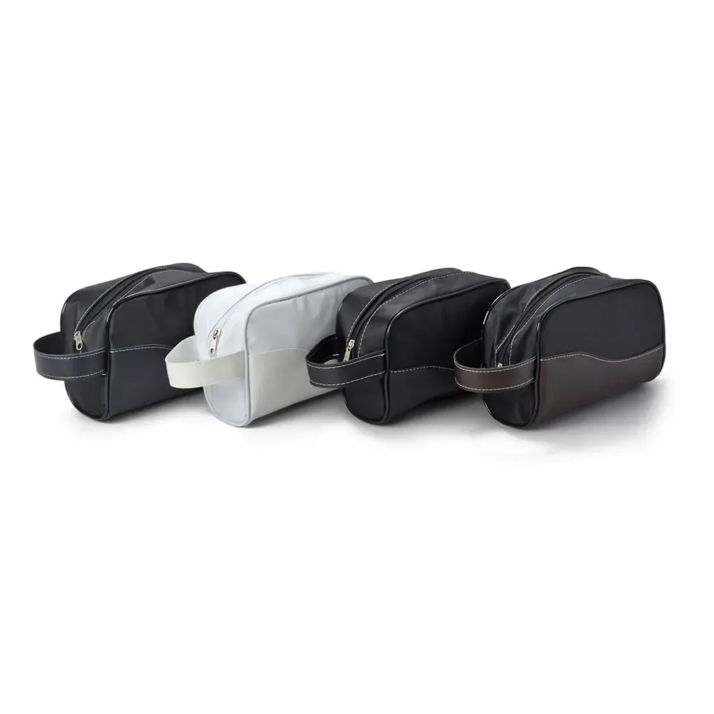 #Nécessaire de Couro Sintético e Nylon