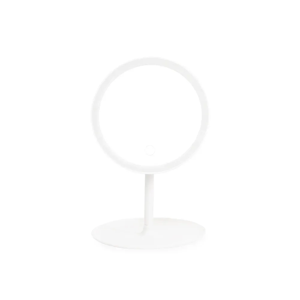 Espelho de Mesa Plástico com LED