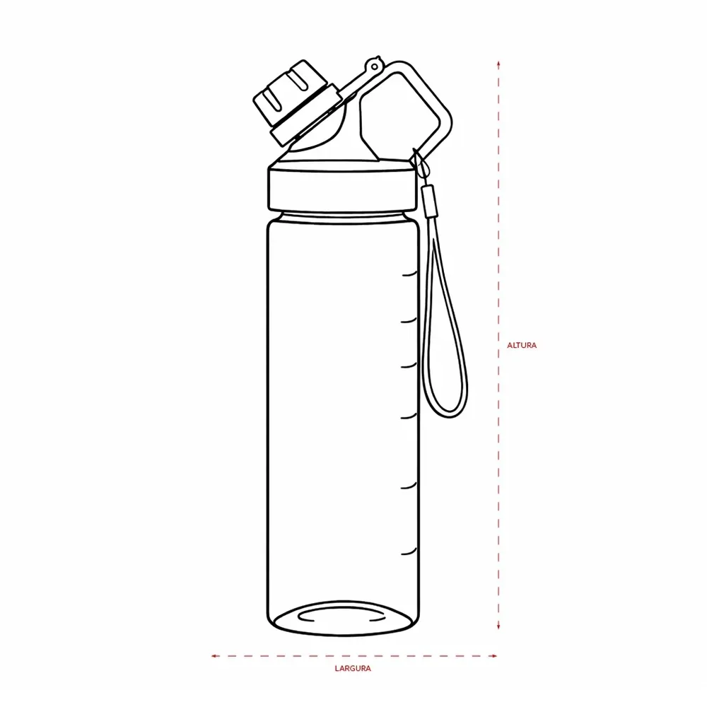 Squeeze Plástico 750ml