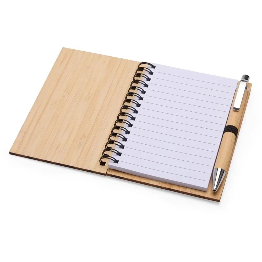 Caderno Ecológico com Caneta