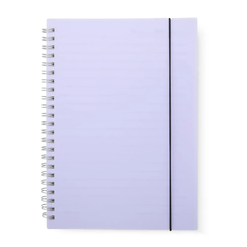 Caderno A5 Plástico