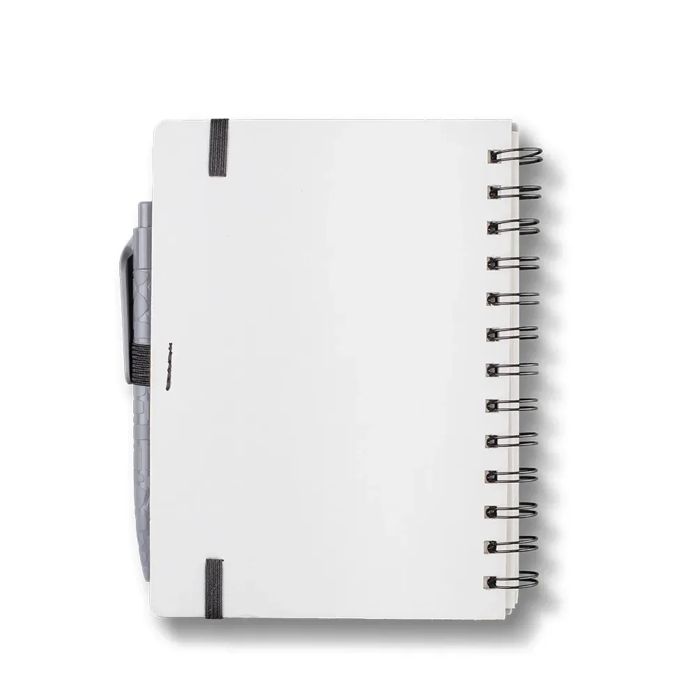 Caderno B6 Capa em ABS com Caneta