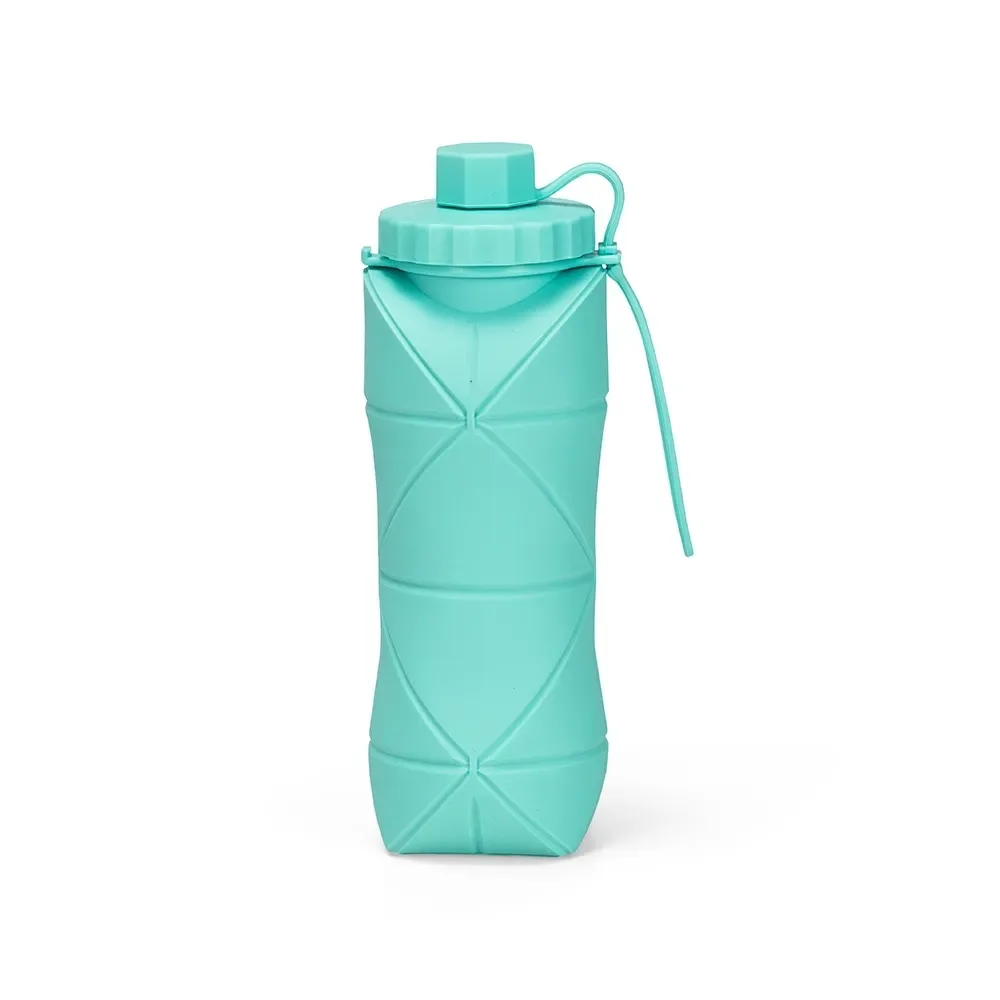 Garrafa Dobrável Silicone 600ml