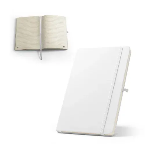 ANNE SUB. Caderno A5 de capa dura em PET 100% reciclado 300D ideal para personalização em sublimação