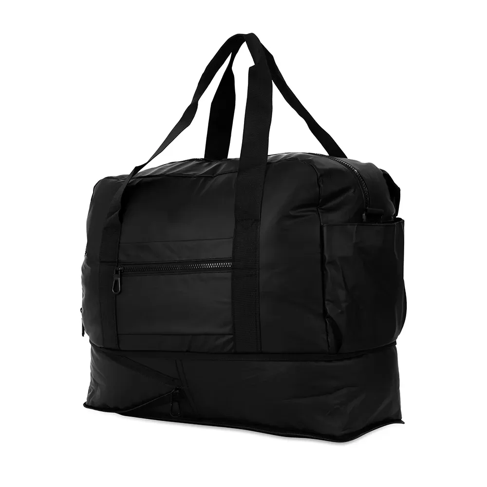 Bolsa Couro Sintético Expansível 36L