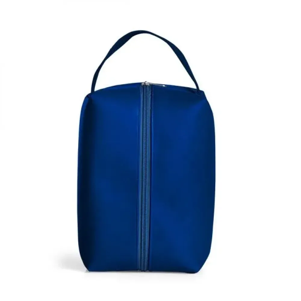 NECESSAIRE C/ ALÇA EM MATERIAL SINTÉTICO - AZUL