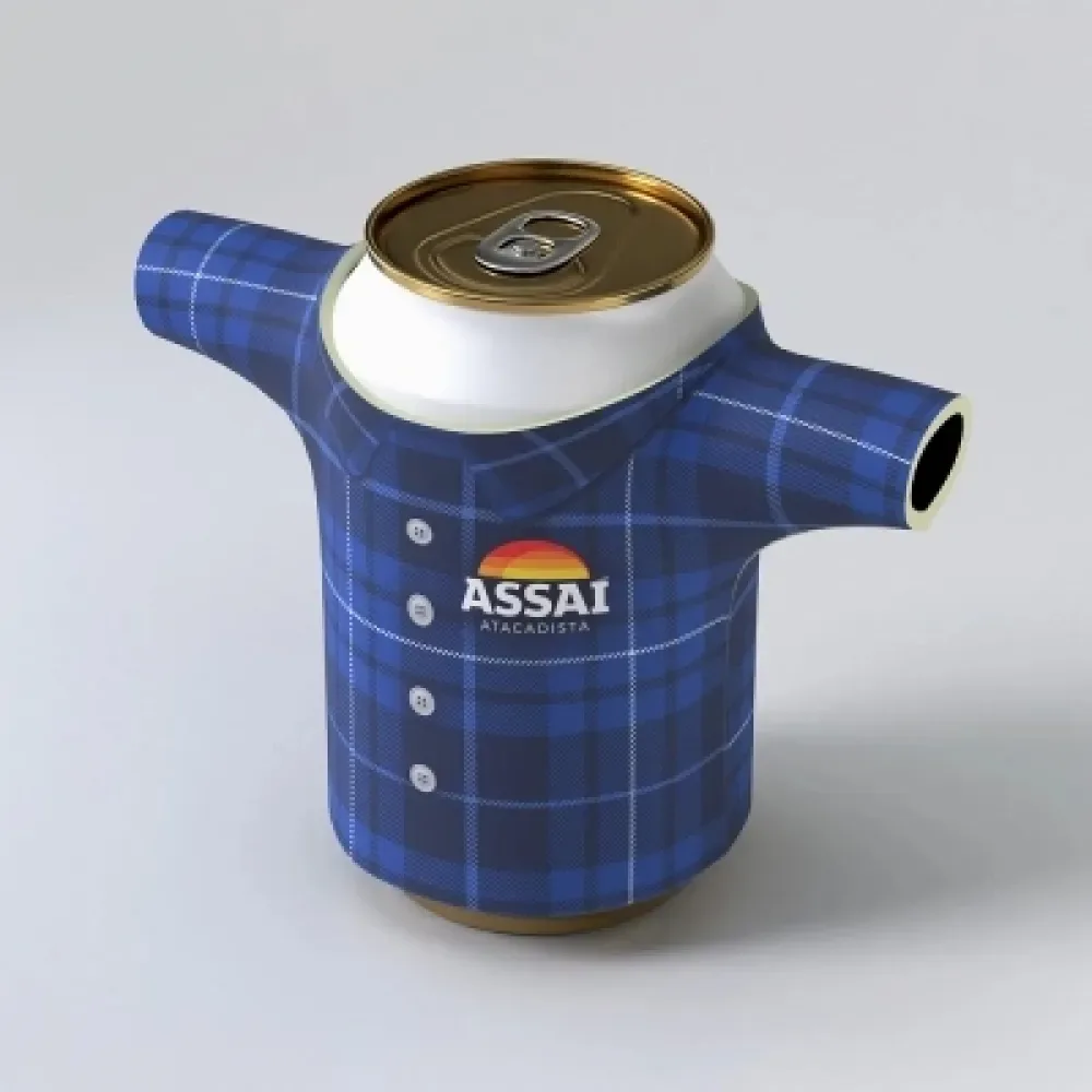 Porta Latas Camisa Personalizado